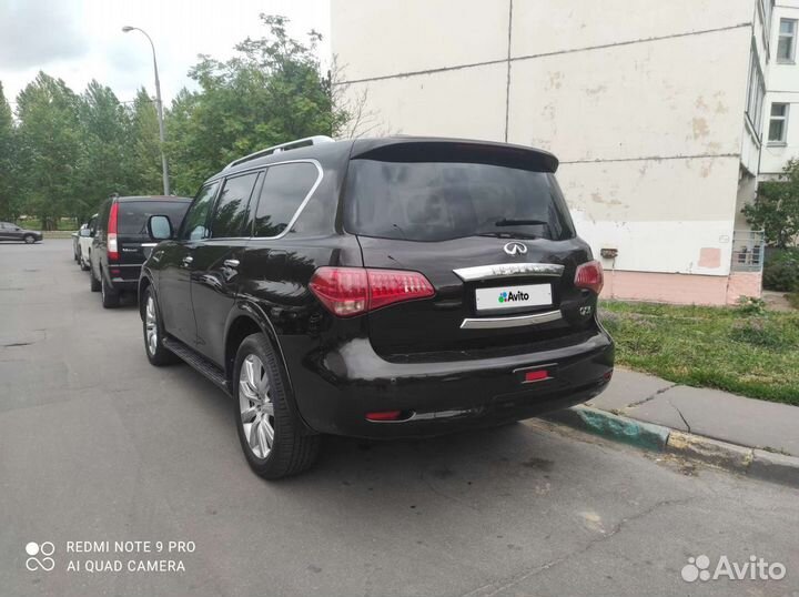 Infiniti QX56 5.6 AT, 2011, 248 000 км