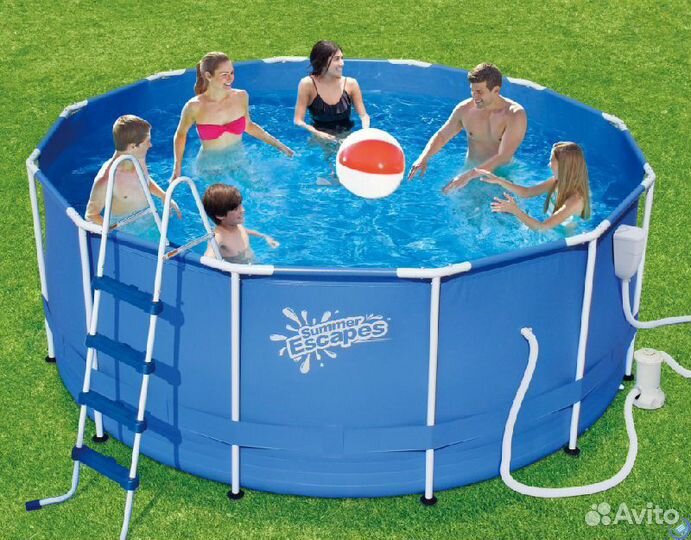Бассейн каркасный и надувной новый в наличии
