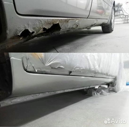 Пороги на Hyundai Starex хендай кузовные