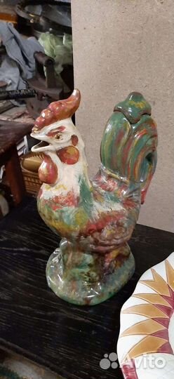 Петух и блюдо