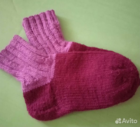 Носки вязаные