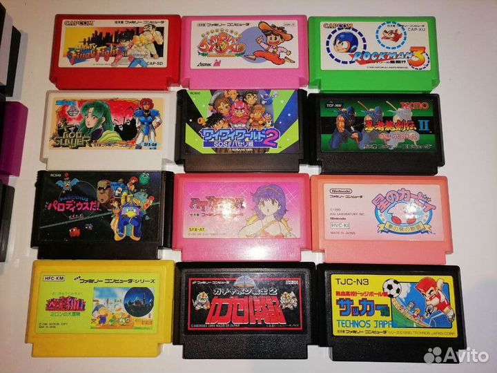 Famicom / Dendy / 100 + картриджей