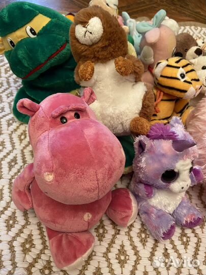 Детские мягкие игрушки бу