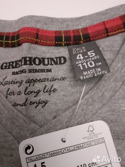 Футболка Zara (Испания) рост 110 см