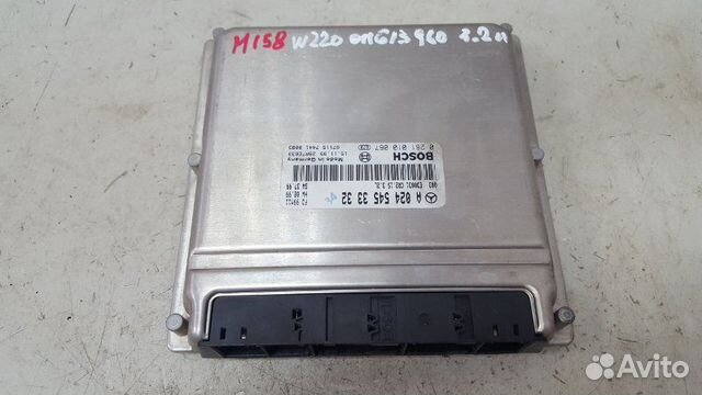 Блок управления двигателем двс эбу Mercedes S320