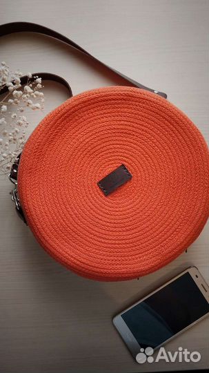 Сумка женская новая круглая