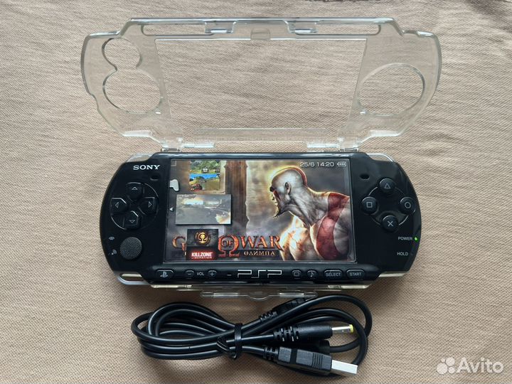 Sony PSP 3008 прошитая 64/32гб,куча игр