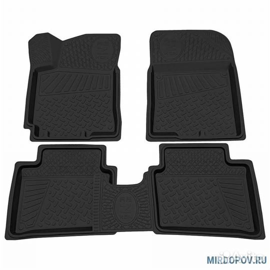 Коврики резиновые hyundai solaris 2
