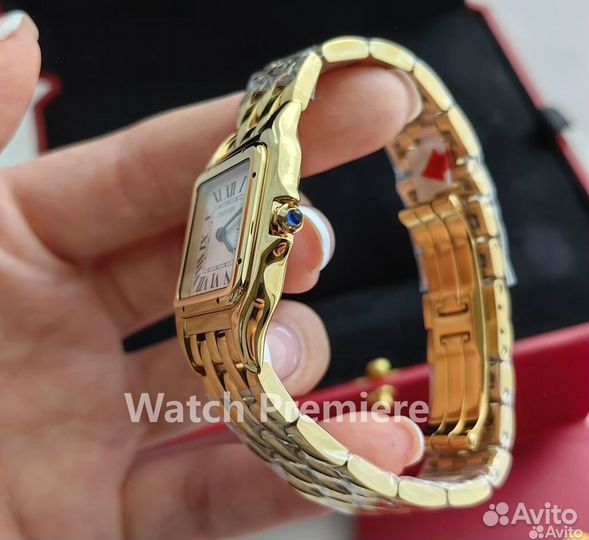 Часы Cartier panthere gold 27 мм + box