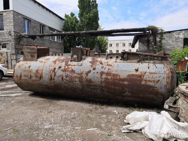 Емкость (силос) 10м3 под сыпучие материалы