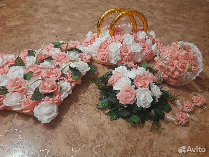 Свадебные украшения на машину продажа