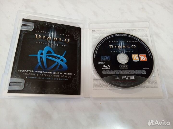 Игра для PlayStation 3 Diablo Reaper of souls