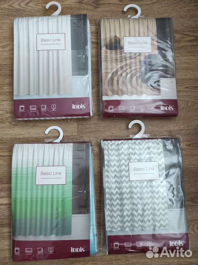 Коврики и шторы для ванной Новые