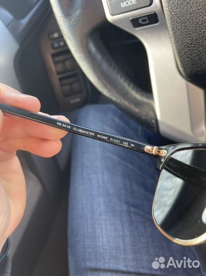 Очки ray ban clubmaster оригинал