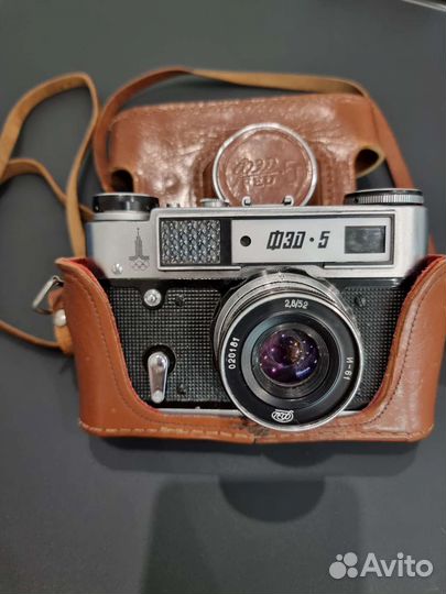 Плёночный фотоаппарат фэд5 олимпийский