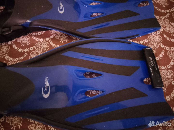 Детские ласты и маска