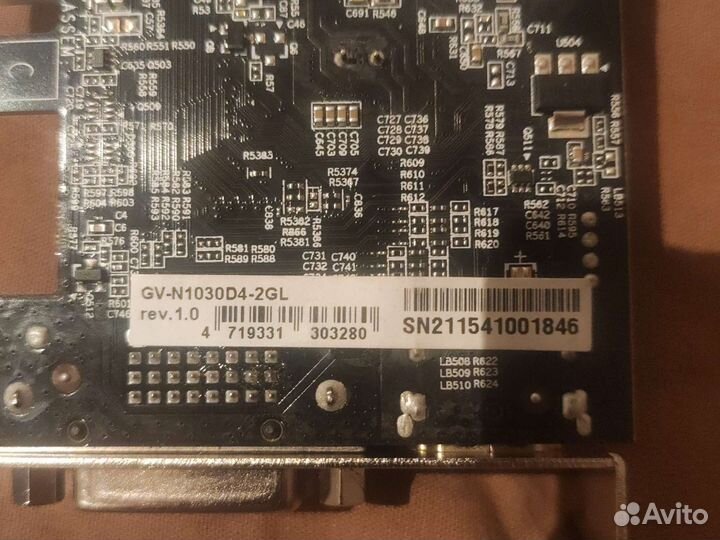 Nvidia GT 1030 gddr4