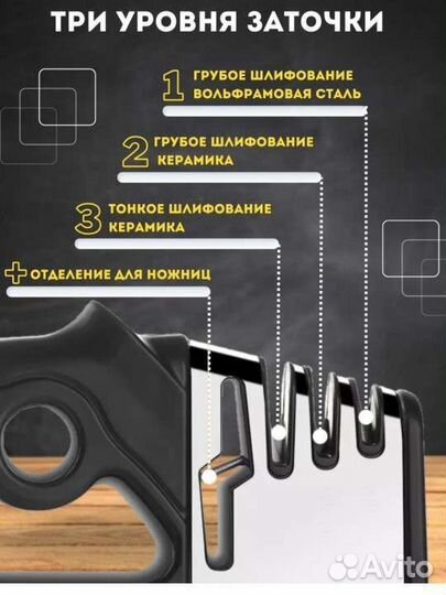 Новая точилка для ножей и ножниц