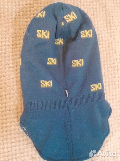 Шапка шлем на мальчика 52-54