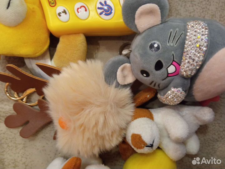 Мягкие игрушки пакетом