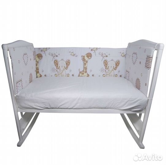 Бортики в детскую кроватку