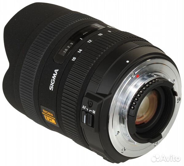 Sony A Sigma 8-16mm F4.5-5.6 DC HSM+Чехол+Крышки