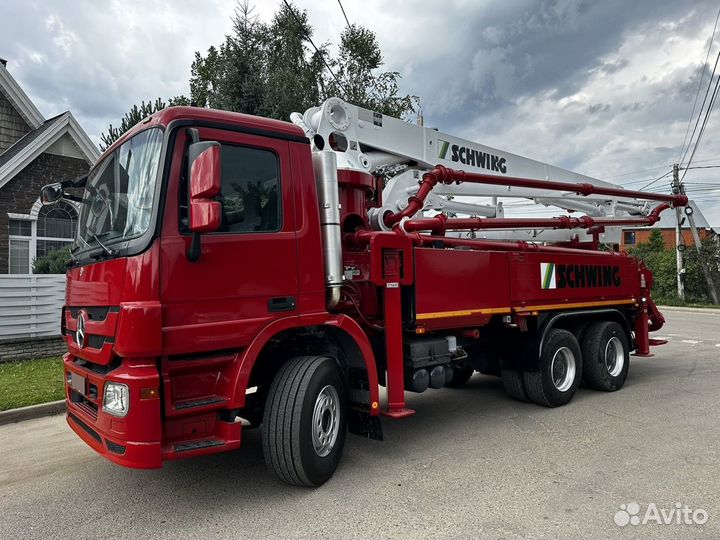 Автобетононасос Mercedes-Benz Actros 4141B, 2013