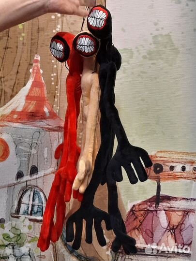 Сереноголовый мягкая игрушка 55 см (Новый)