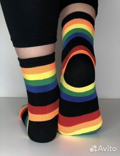 Носки радужные