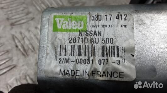 Моторчик стеклоочиcтителя 3-5 nissan primera P12