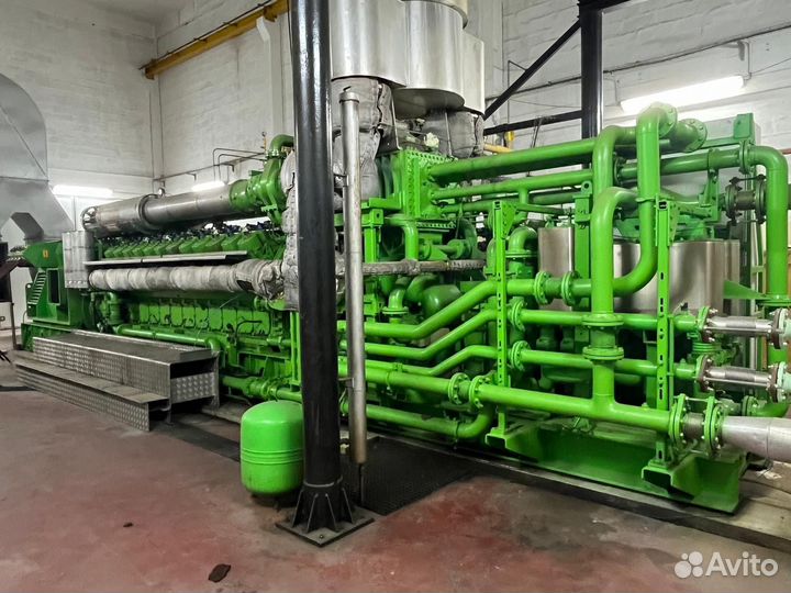 Газопоршневая электростанция 8мВт j624