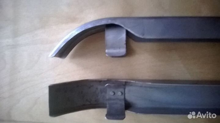 Полозья снеговые для детской коляски (нерж.)