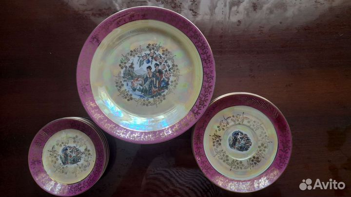 Тарелки от сервиза Мадонна-Гейши