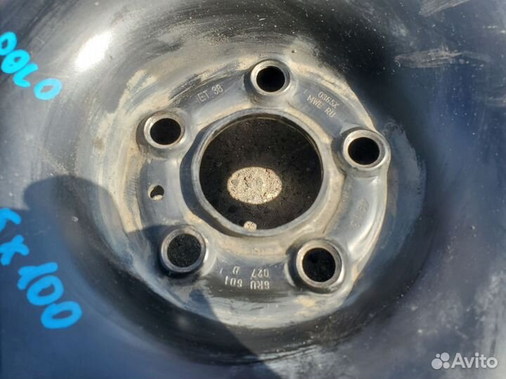 VW Polo Rapid Диск колесный R15