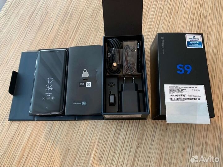 Samsung galaxy s9 новый