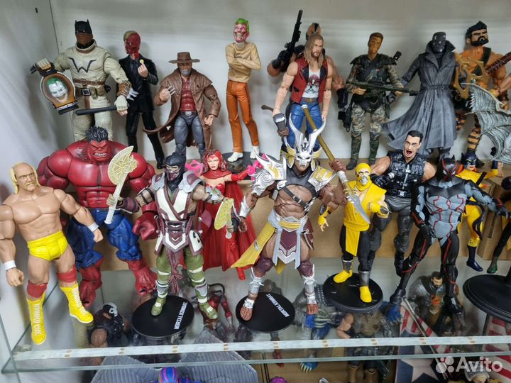 Коллекционные фигурки McFarlane, Marvel, DC