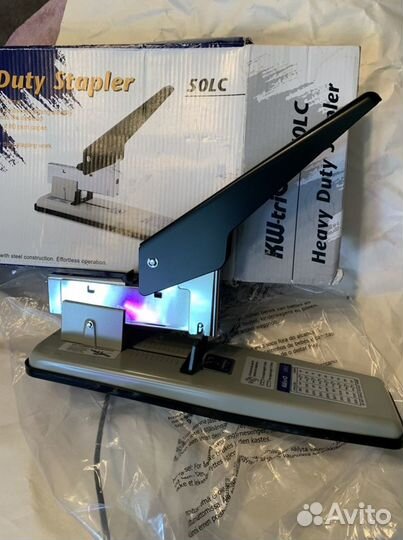 Степлер д/бумаги больш.KW-trio50LC+скобы 23/10,13