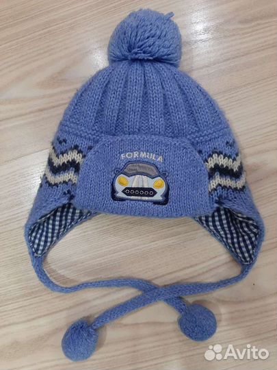 Шапка зимняя 2-4 года