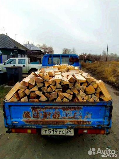 Дрова колотые