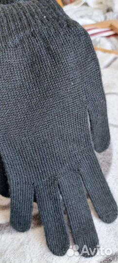 Перчатки вязаные мужские