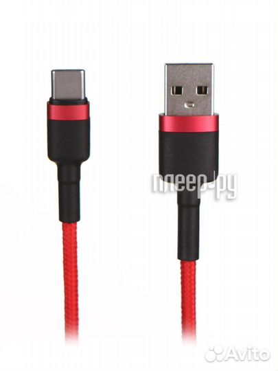 Baseus Cafule Type-C 3A 1m Red catklf-B09