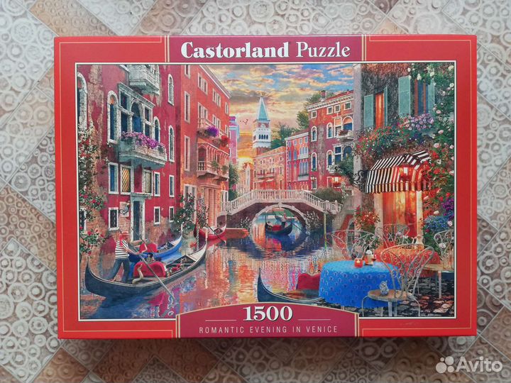 Паззлы 1500 штук Castorland