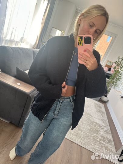 Бомбер в стиле zara новый