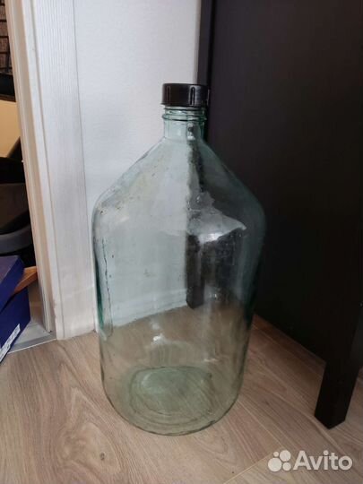 Бутылка СССР 77 г. 20 л Керамическая бутылка