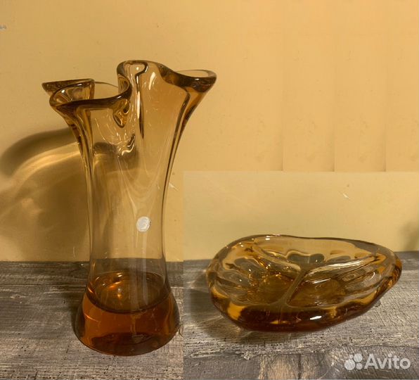 Ваза и пепельница СССР