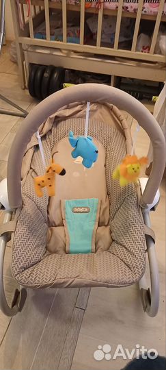 Детская качеля шезлонг