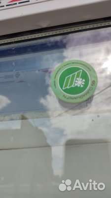 Дверь пластиковая Brusbox/ стеклопакеты