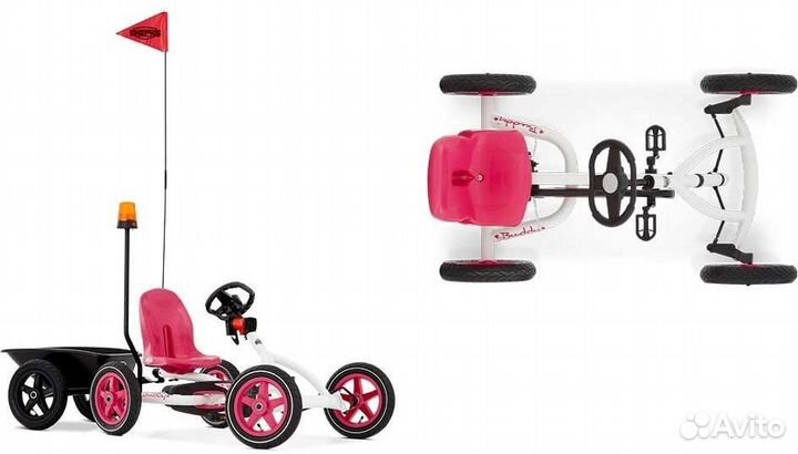 Веломобиль Berg Buddy White