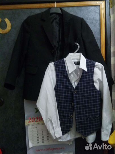 Жилетка для мальчика 7-9 лет