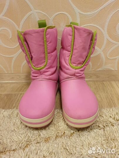 Сапоги Crocs для девочки